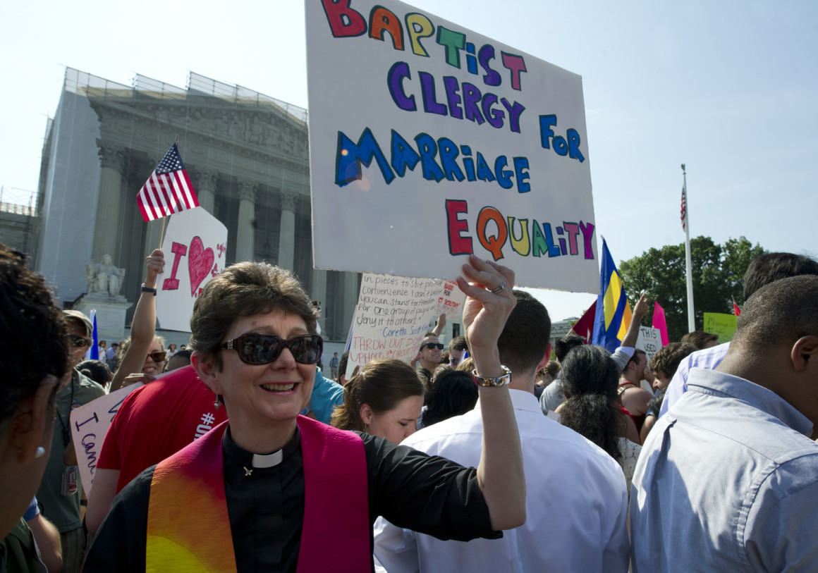 Gay couples race to wed over fears for future of same