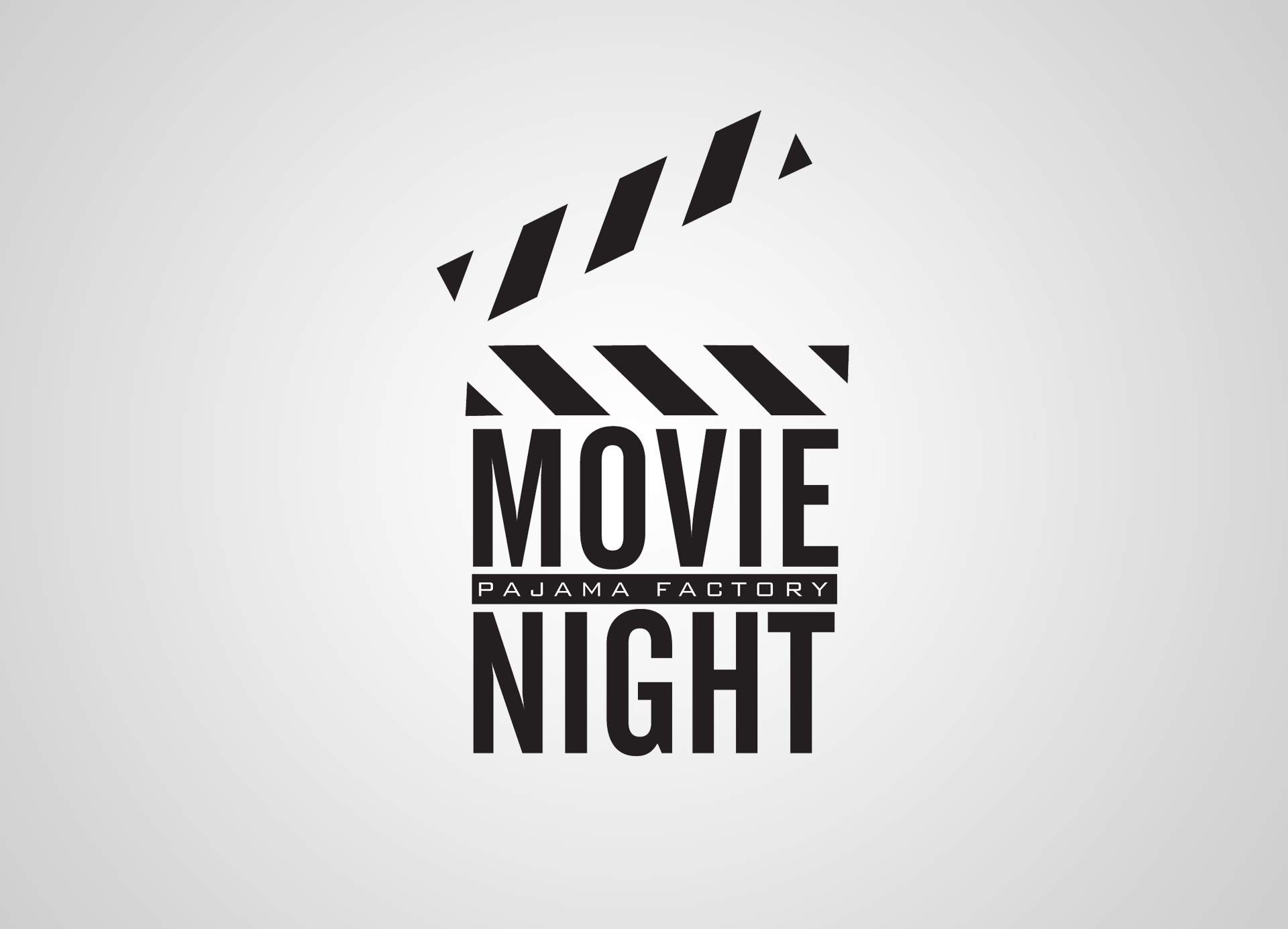 Movie night. Movie Night logo.